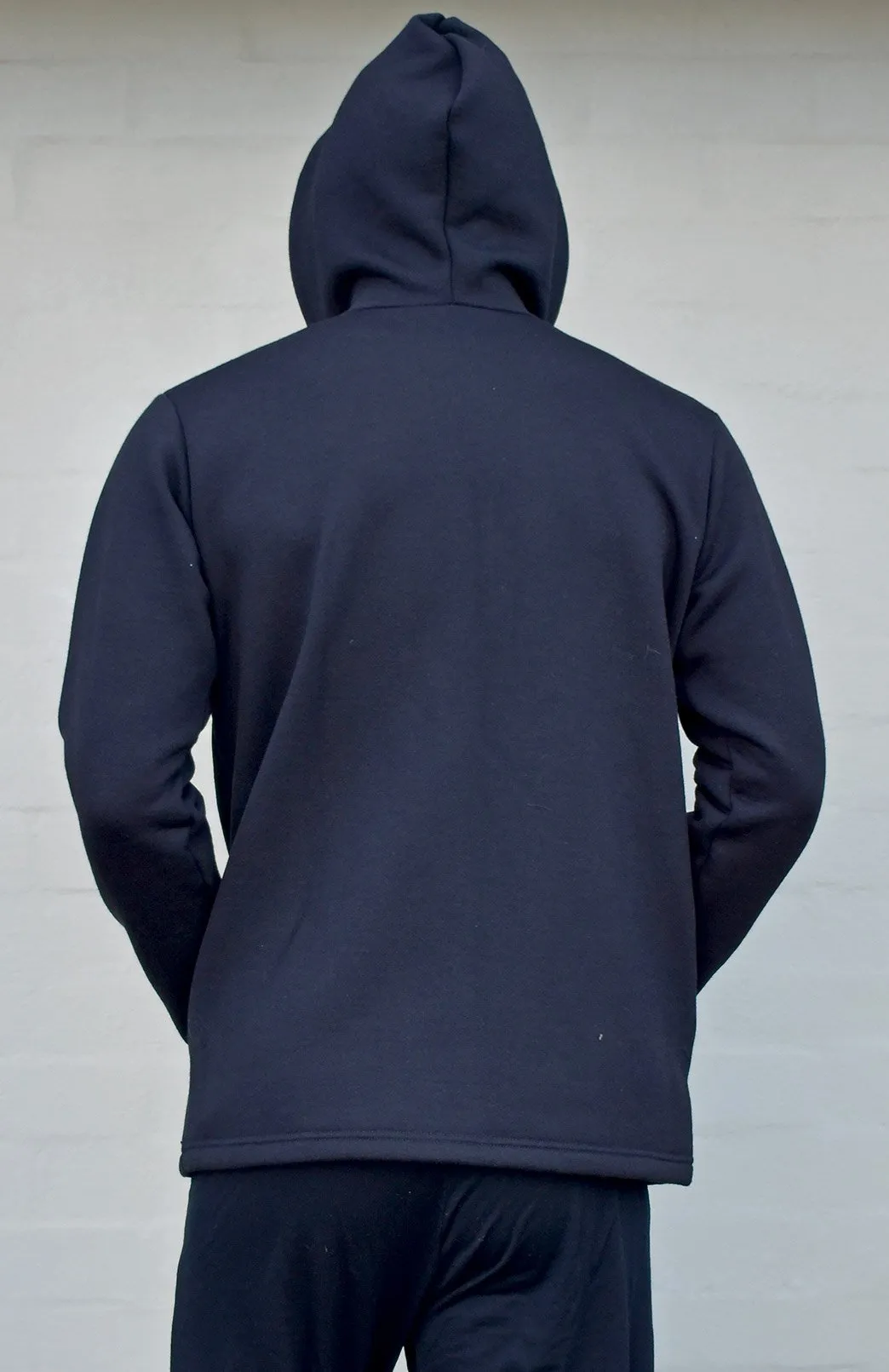 100% Wool Fleece Hoody Jacket