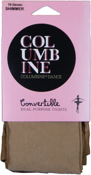 142 70D Columbine Adults Shimmer Convertible Tights