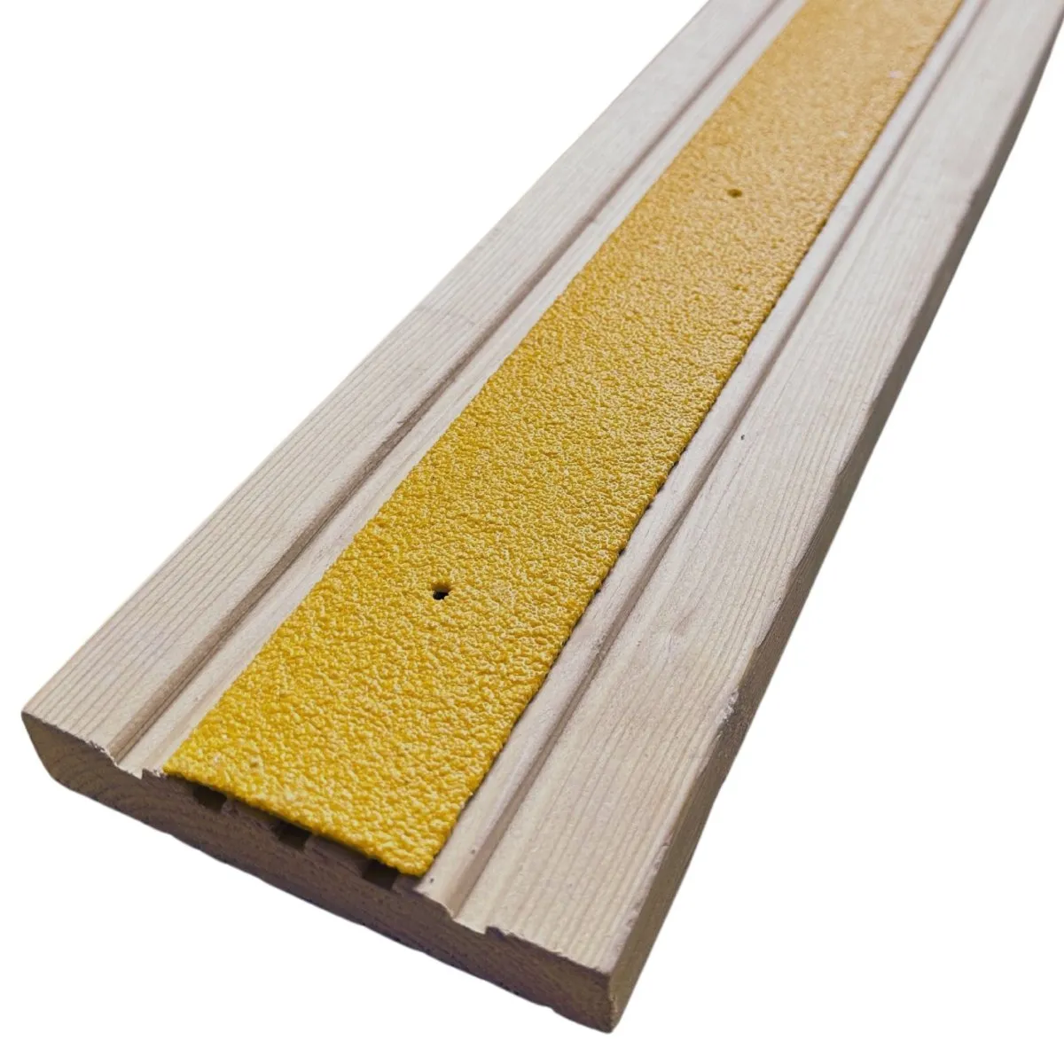 50mm Wide Non-Slip Anti-Skid Decking Strips - Safety and Style for Outdoor Space - YELLOW