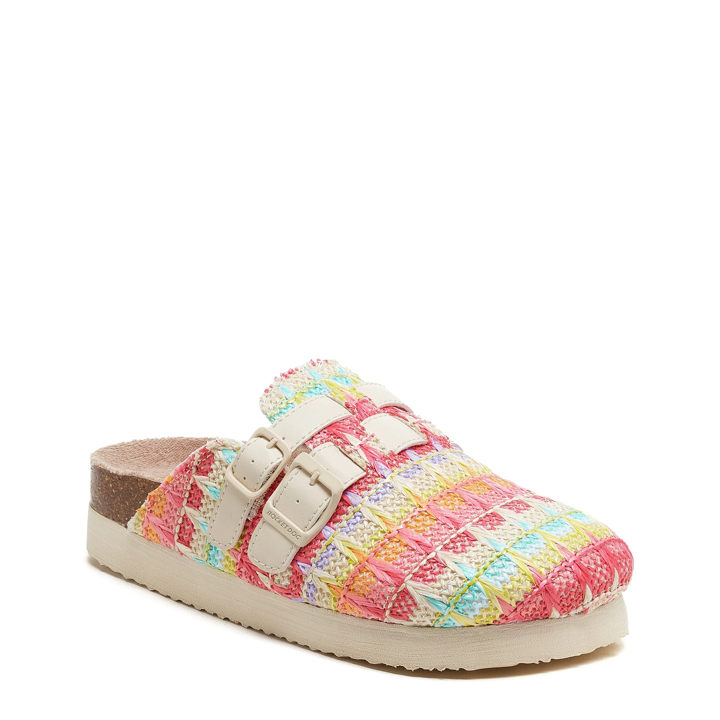 Abel Plus Pink Multi Clogs