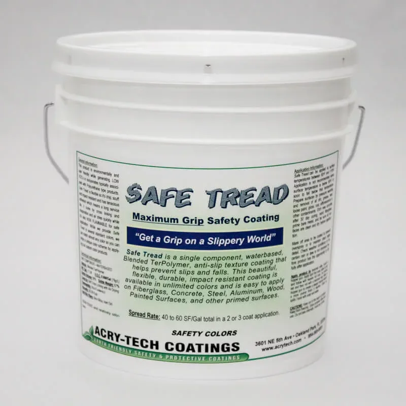 Acry-Tech Safe Tread 1 US Gallon - Yellow *Special Order*