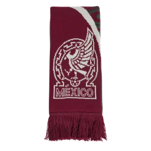 adidas Mexico Soccer Scarf IP4069 Team Coll Burgundy2/Dark Green/ Linen Green