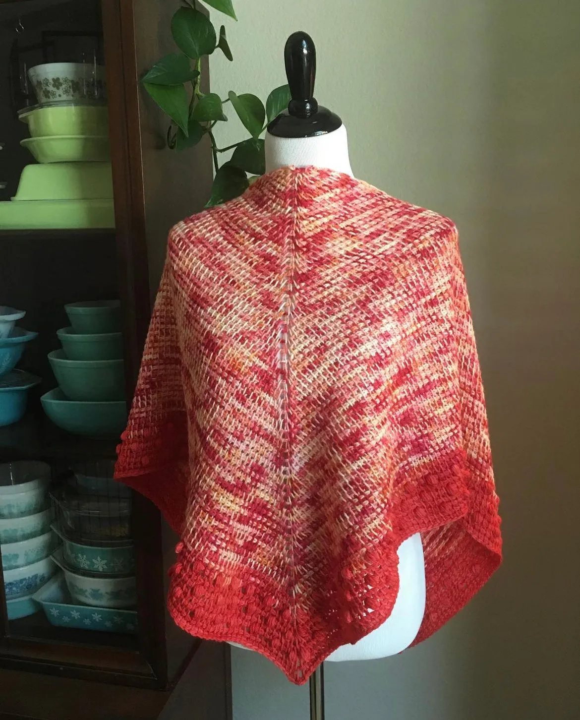 Aloha - Tunisian Bloom Shawl