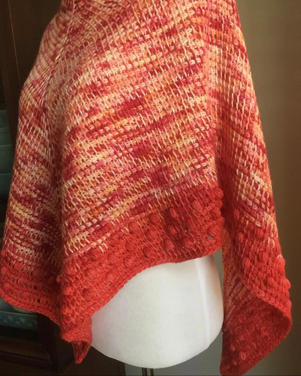 Aloha - Tunisian Bloom Shawl