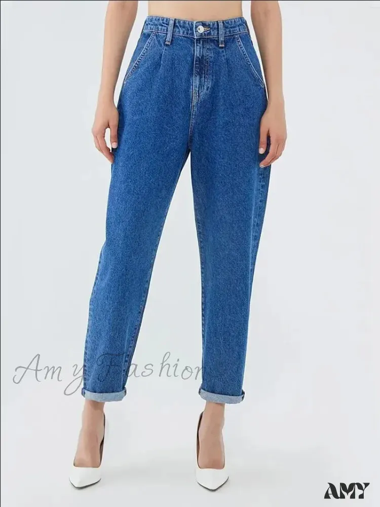 Amy Fashion - High Waist Straight