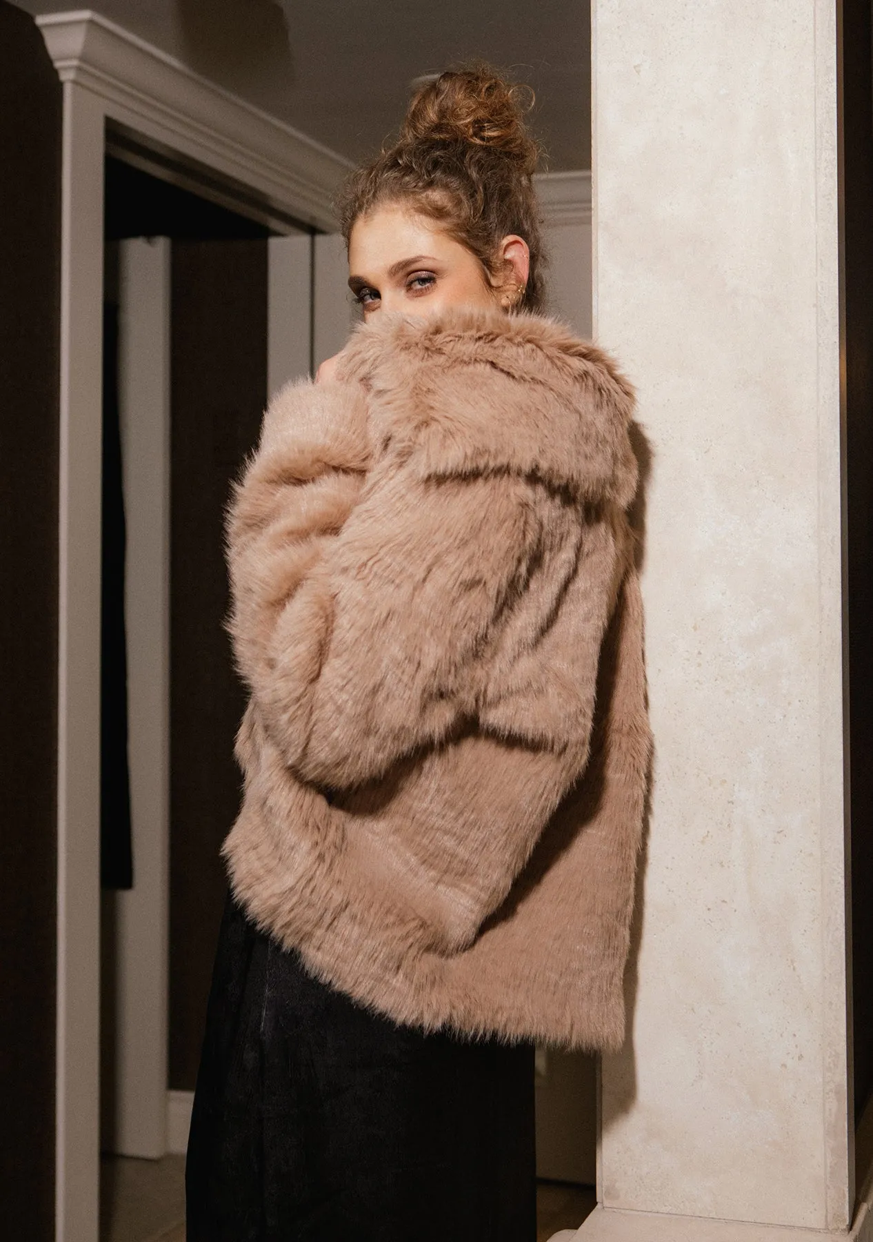 Anastasia Faux Fur Coat