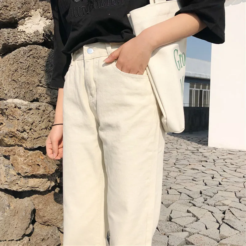 Ankle-Length Pants With High Waist