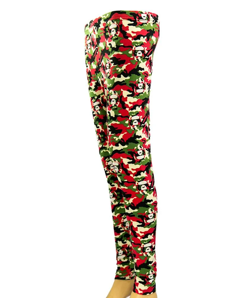 Army Print Cotton Sleepwear For Women