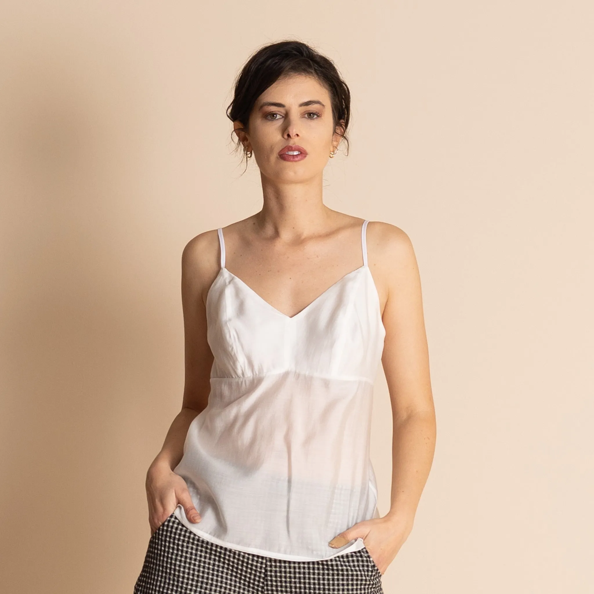 bamboo slip cami