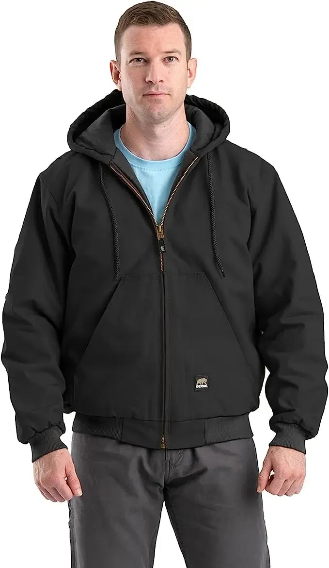 BERNE WORKWEAR - Heritage Hooded Jacket
Heavy-duty 100% cotton duck - BLACK