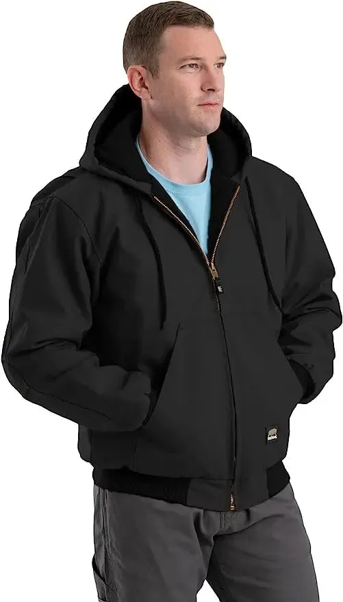 BERNE WORKWEAR - Heritage Hooded Jacket
Heavy-duty 100% cotton duck - BLACK