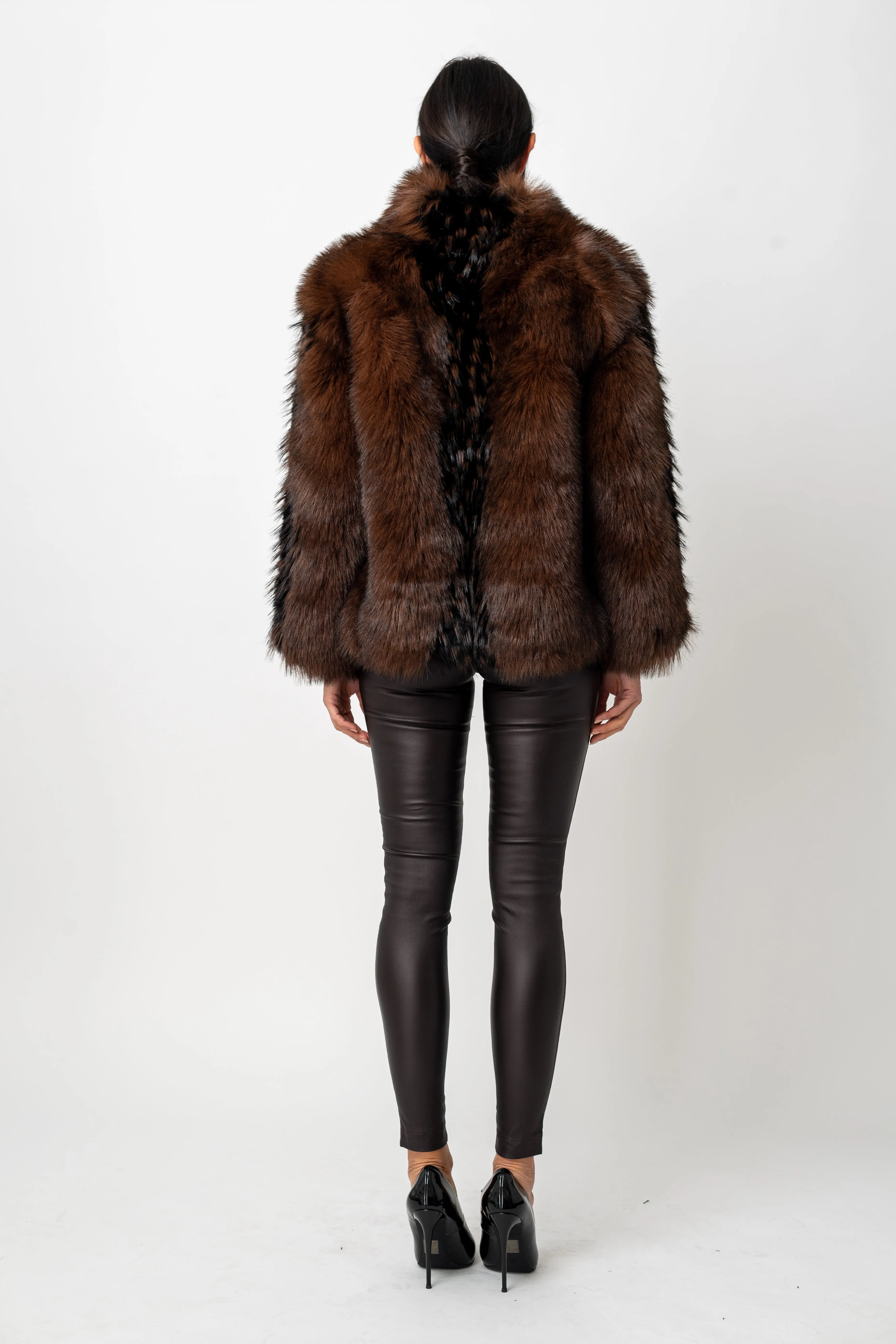 Boyfriend Faux Fur Coat Jacket