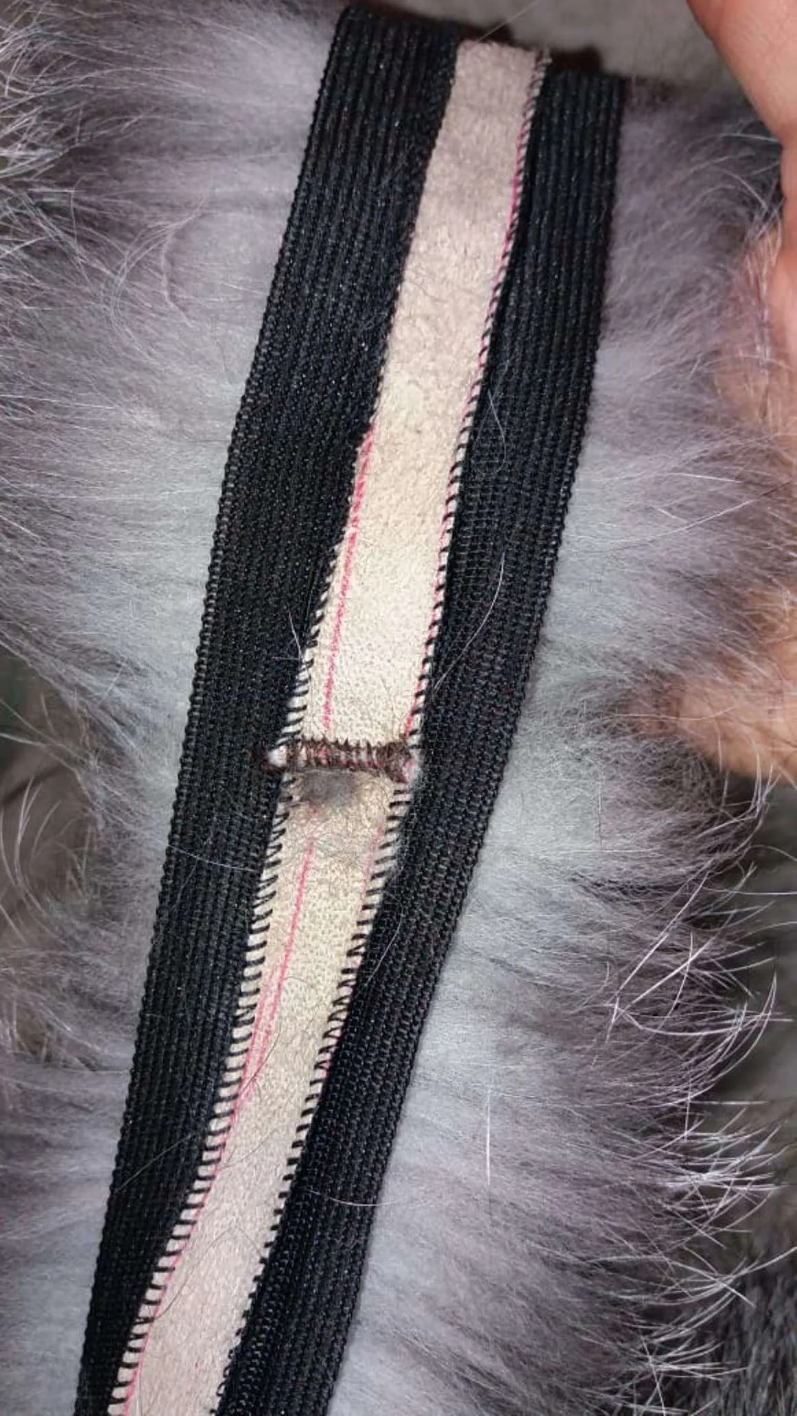 BY ORDER Finnish Silver Fox Fur Trims for Hood, Fur Replacement