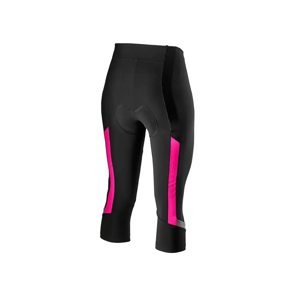 Castelli Pirata Velocissima 2 Strapless Bib Shorts Black Pink Fluor Woman