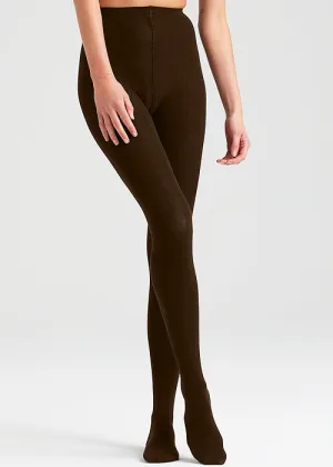 Charnos Plain Soft Cotton Opaque Tights