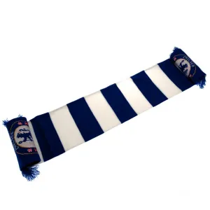 Chelsea FC Bar Scarf - Royal Blue and White Design