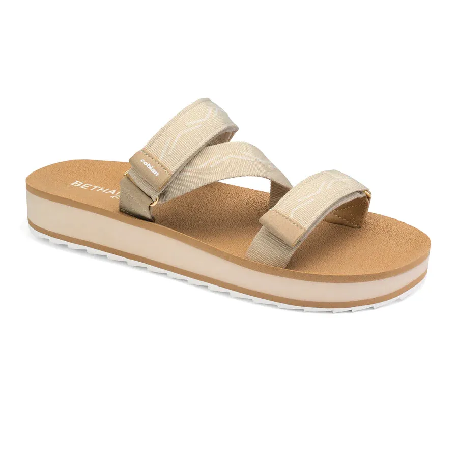 Cobian Women's Bethany Waimea Rise Sandal - Cream BWR23-110