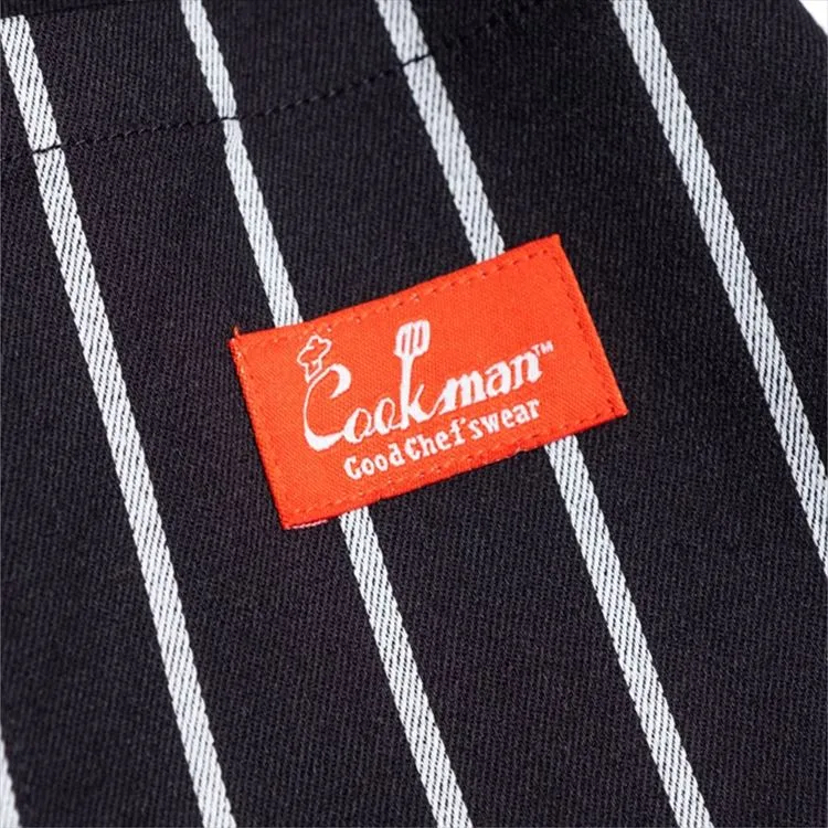 Cookman Baker's Skirt - Stripe : Black