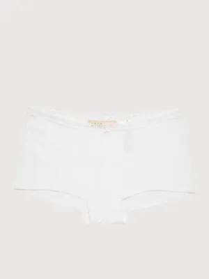 Coulotte in Eucalyptus Fiber White Federica | Cora Happywear