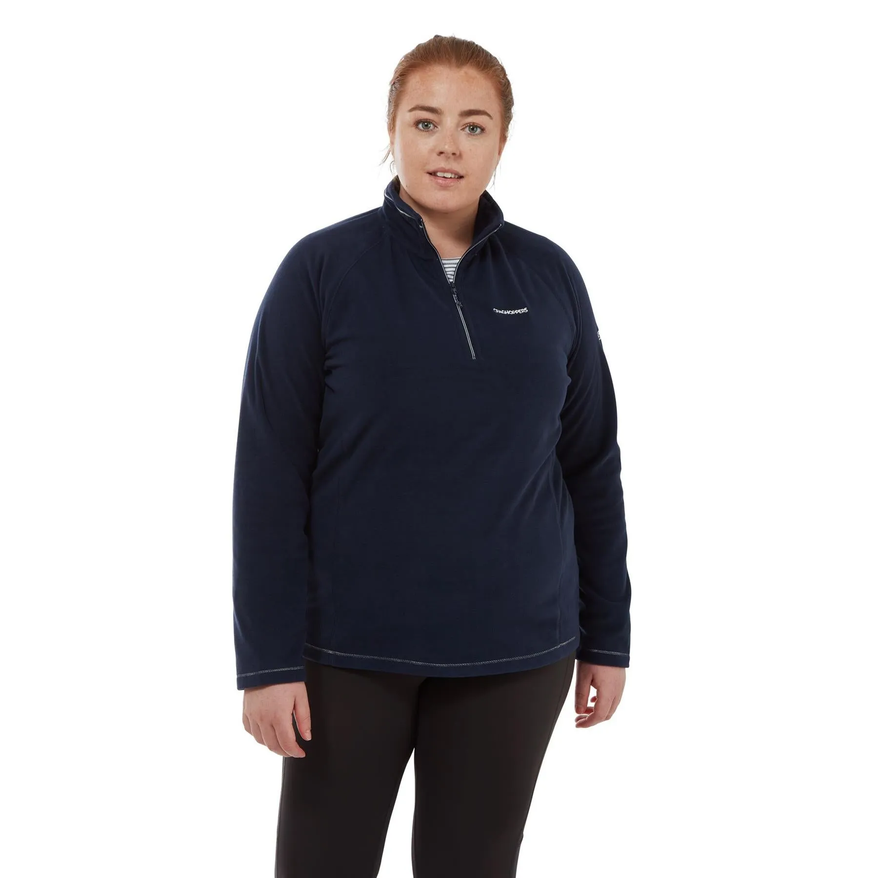 Craghoppers Miska V Womens Half Zip Long Sleeved Fleece