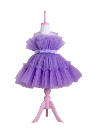 Diana Lilac Party Dress