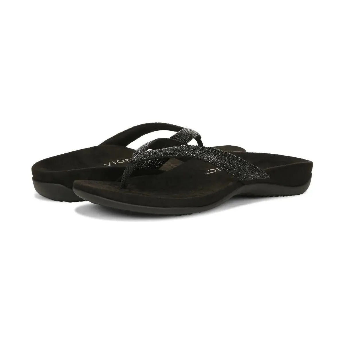 Dillon Shine SANDALS - BLACK