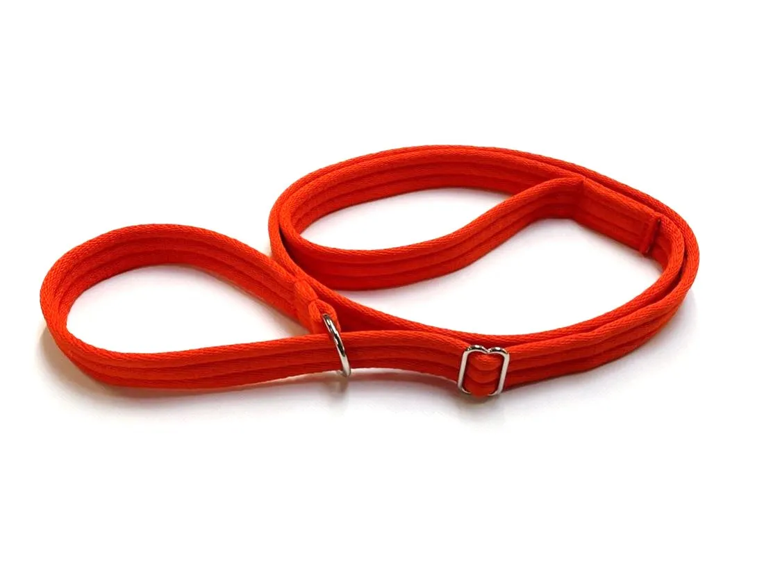 Dog Slip Leads Training Obedience Walking Leash 60"/5ft Long 20mm 25mm Air Webbing 24 Colours