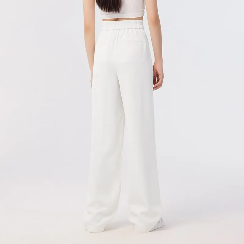 Drape High Waist Wide Leg Pants Trousers