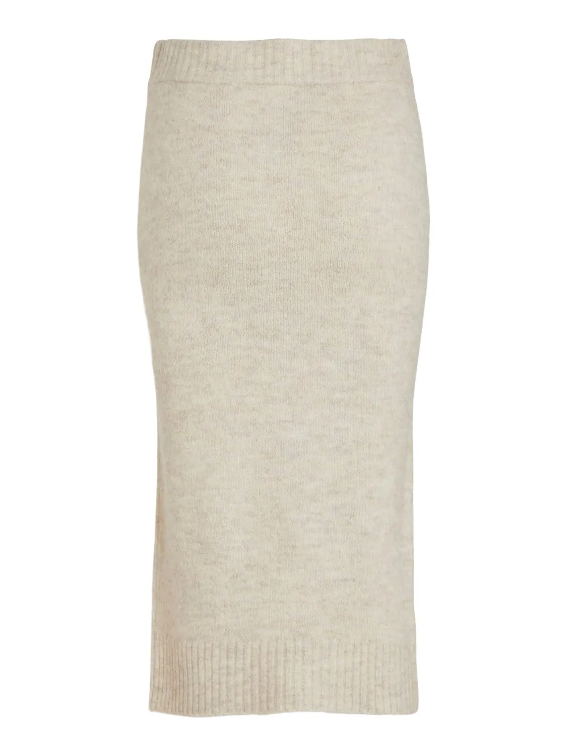 Elia Knitted Pencil Skirt (Super light Natural)