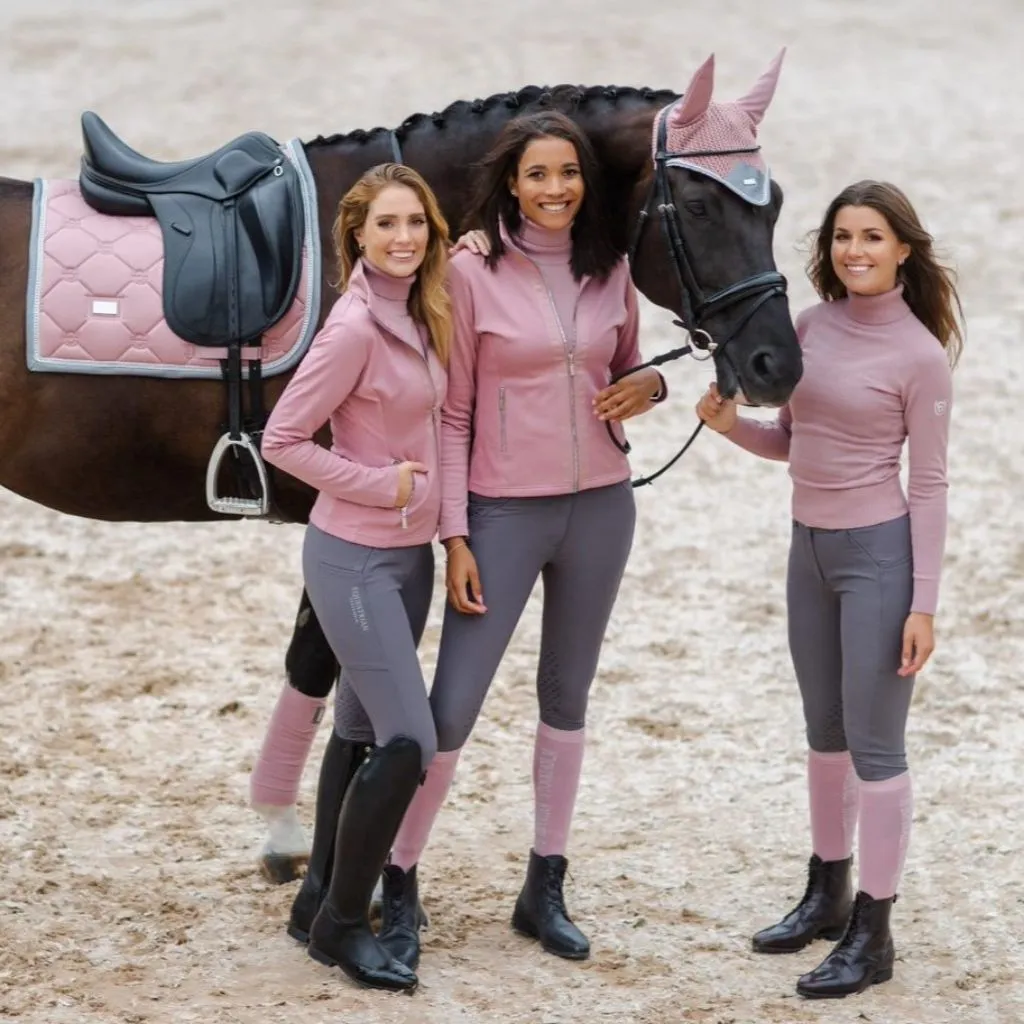 Equestrian Stockholm Fleece Jacket PINK