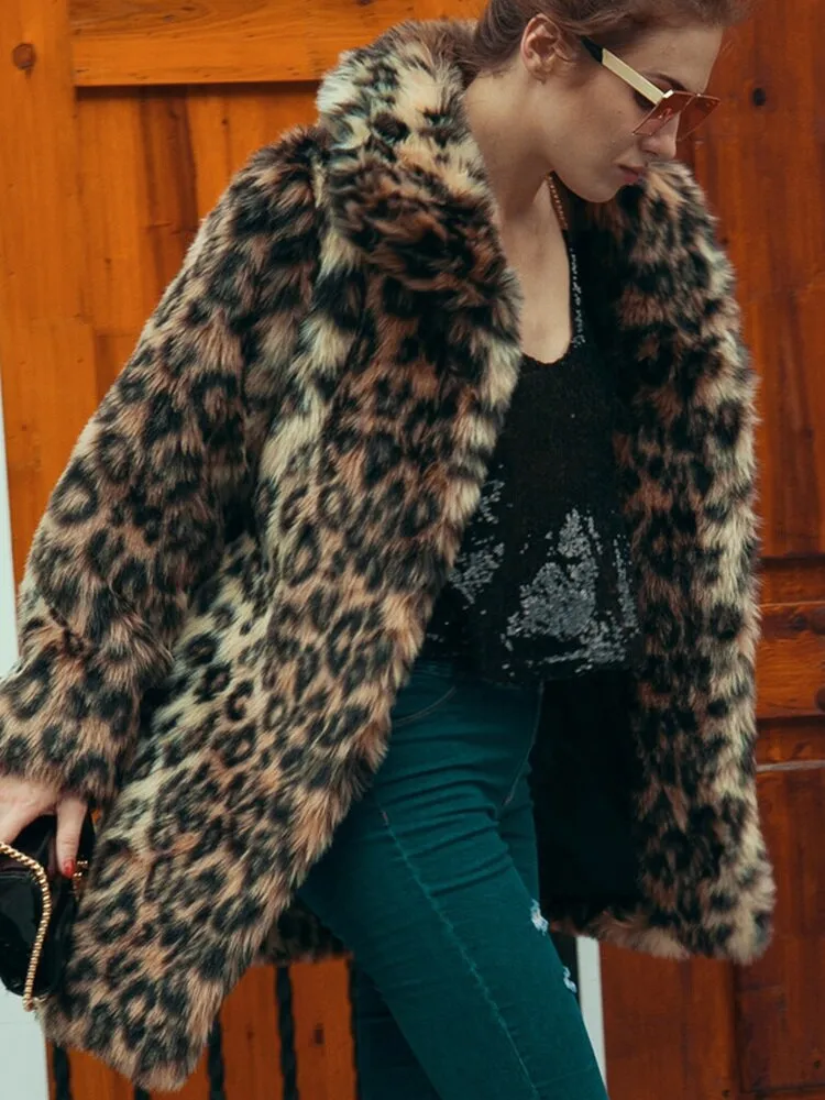 Faux Fur Coat