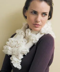 Frill-Seeker Scarf (Knit)