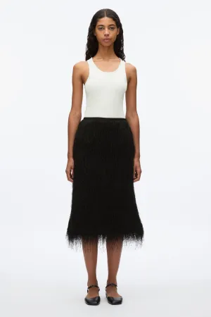 Fringe Slip Skirt