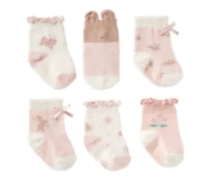 Garden Picnic Socks 0-12 Months