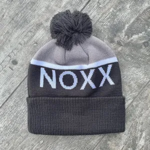 Grayscale Logo Pom Beanie *Minor Factory Flaw