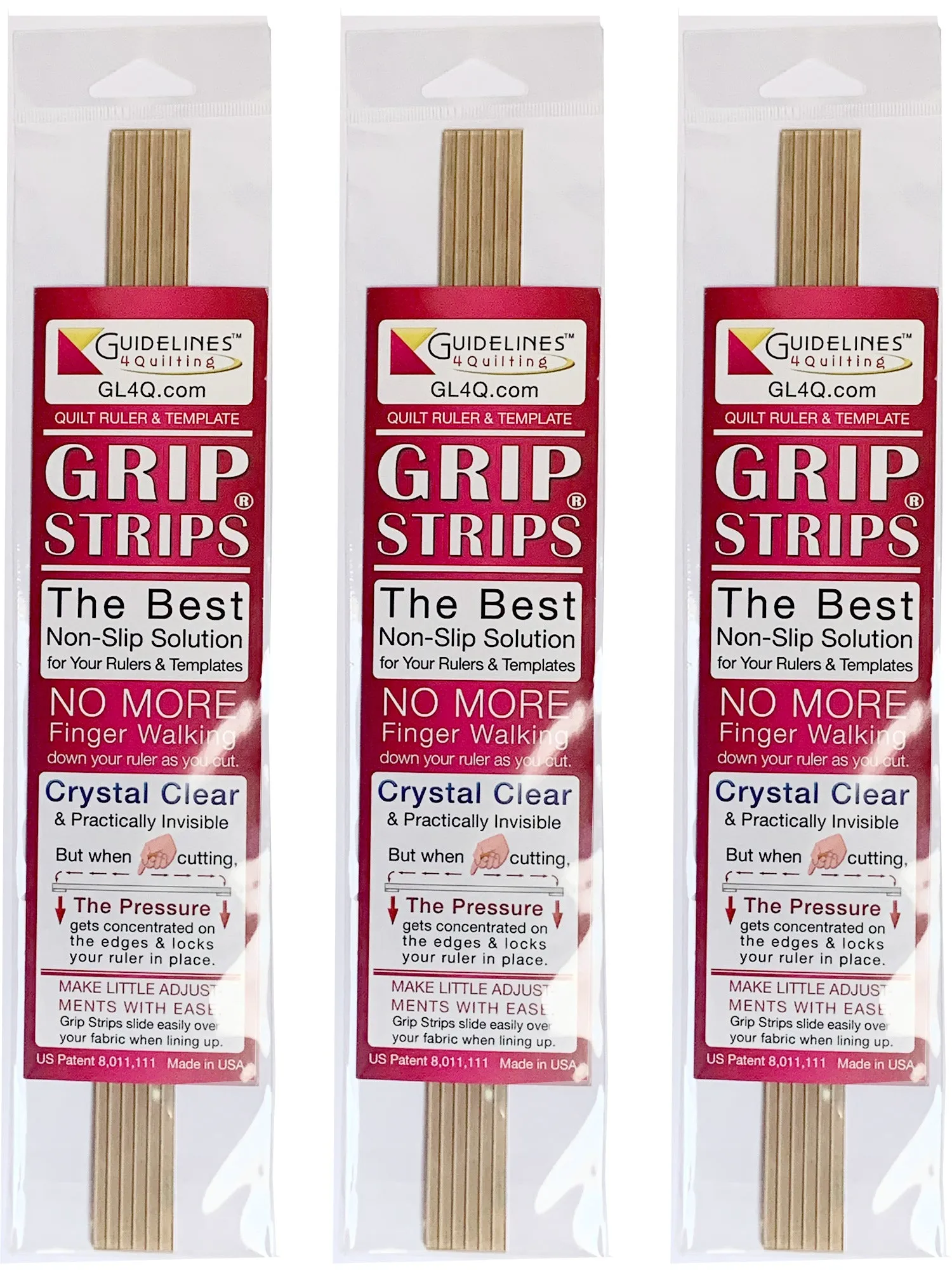 Grip Strips Trio by Guidelines4Quilting