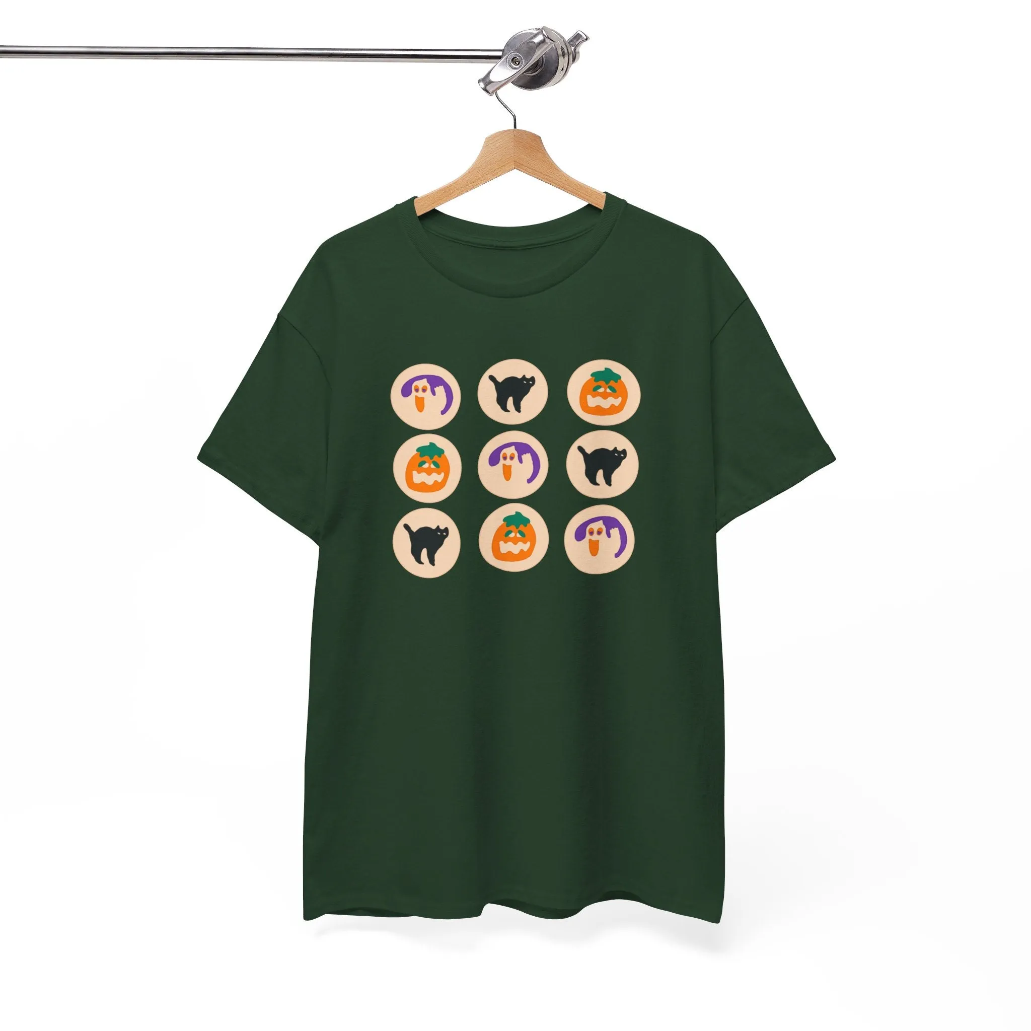 Halloween Cookie Unisex Heavy Cotton Tee