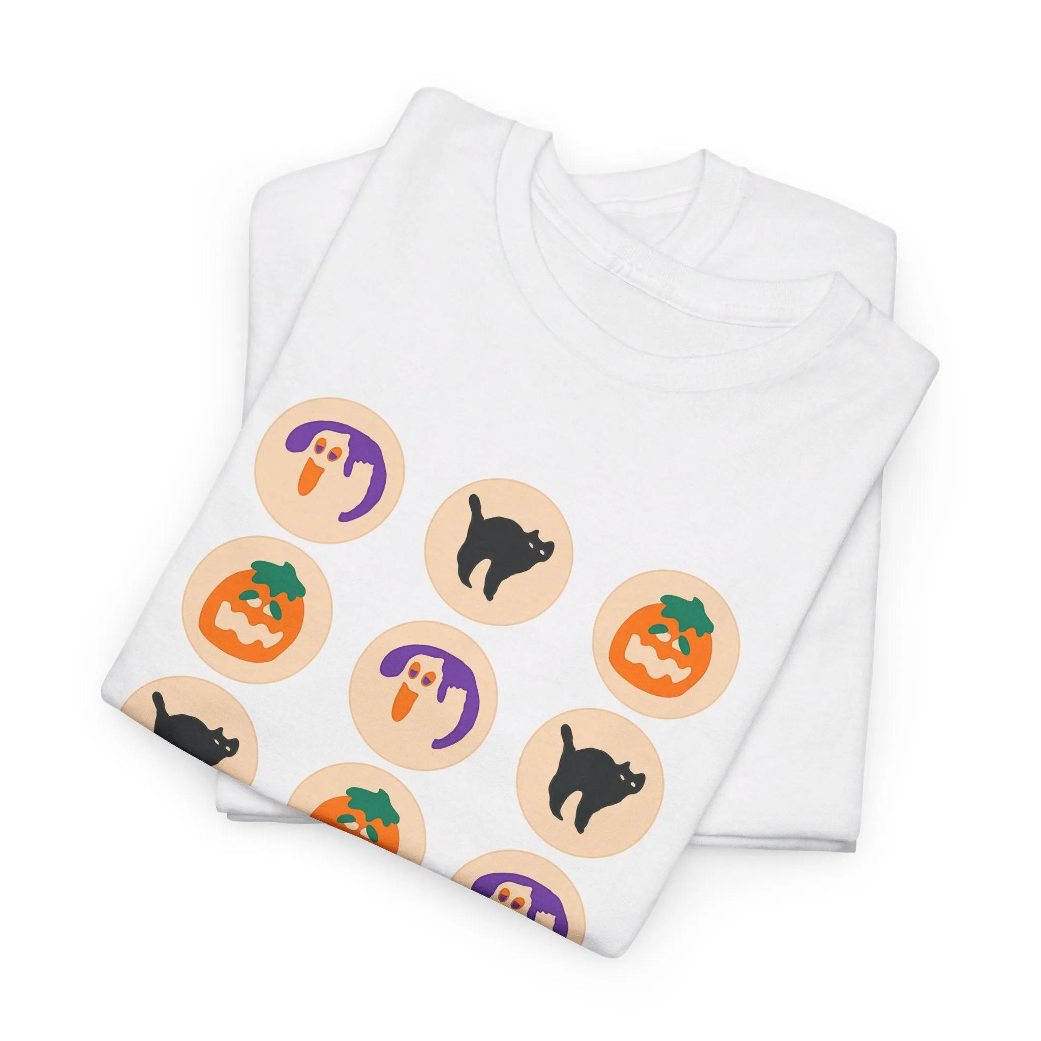 Halloween Cookie Unisex Heavy Cotton Tee