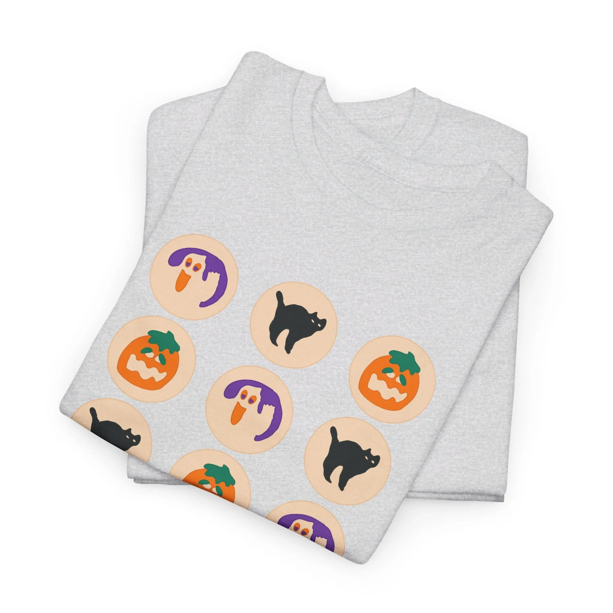 Halloween Cookie Unisex Heavy Cotton Tee