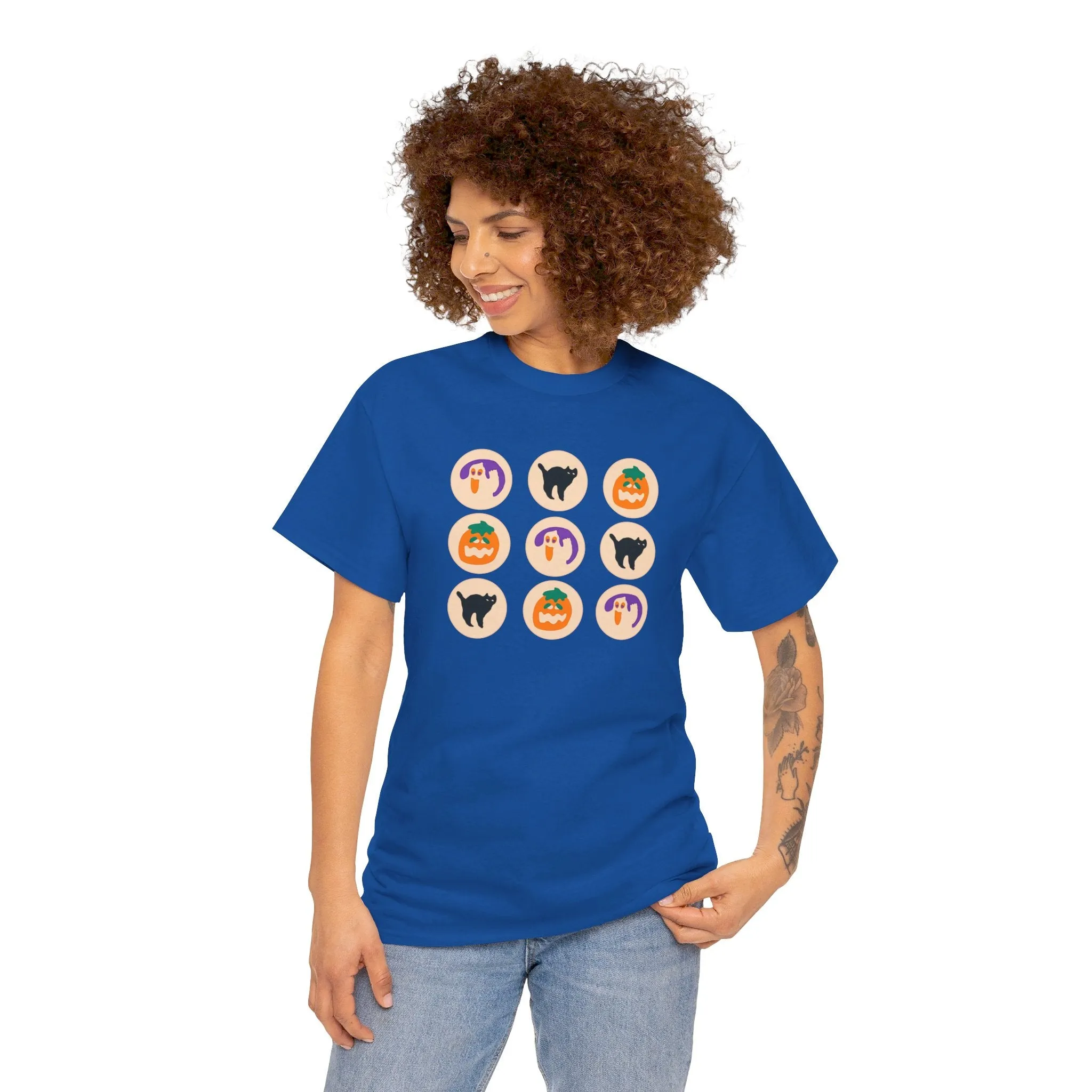 Halloween Cookie Unisex Heavy Cotton Tee