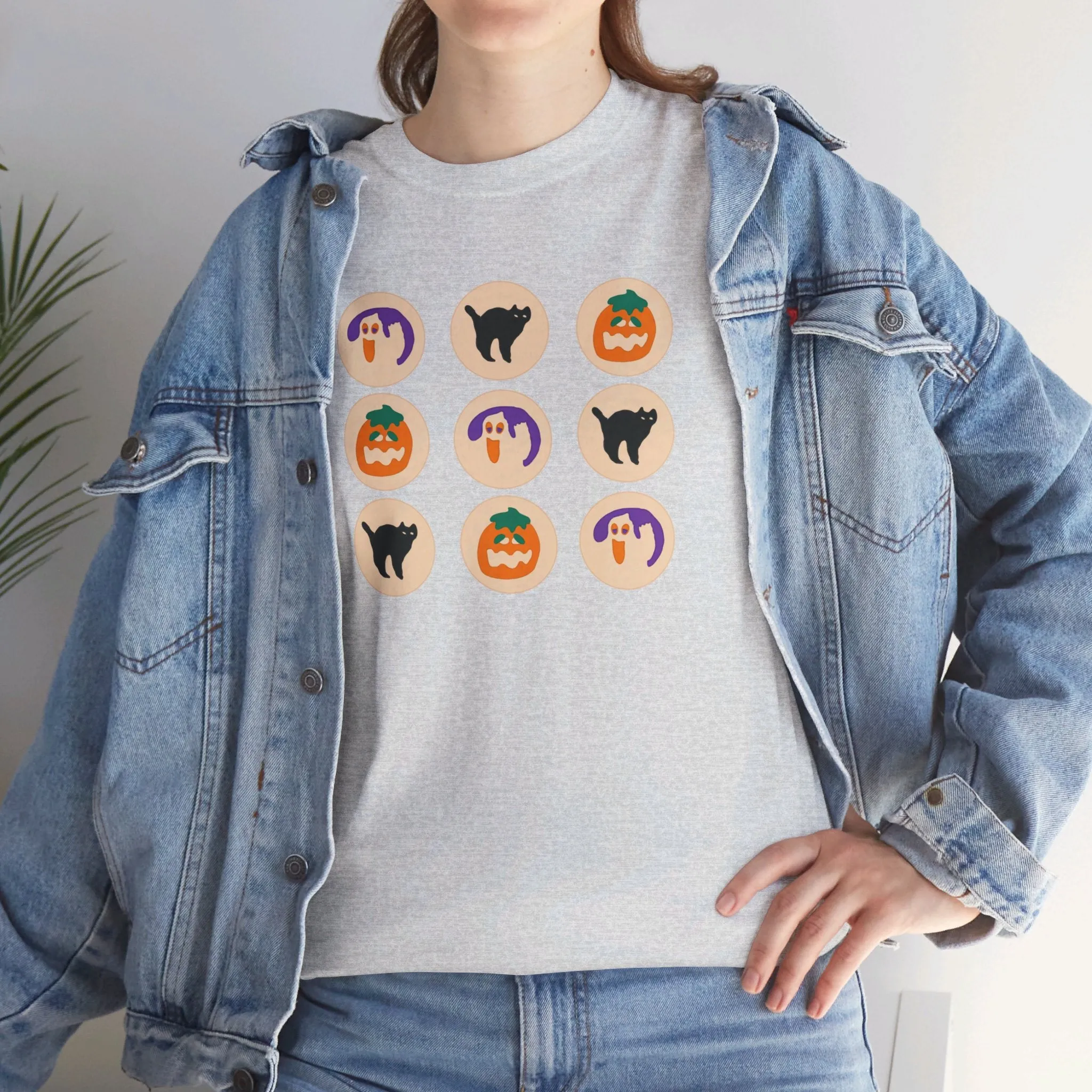 Halloween Cookie Unisex Heavy Cotton Tee