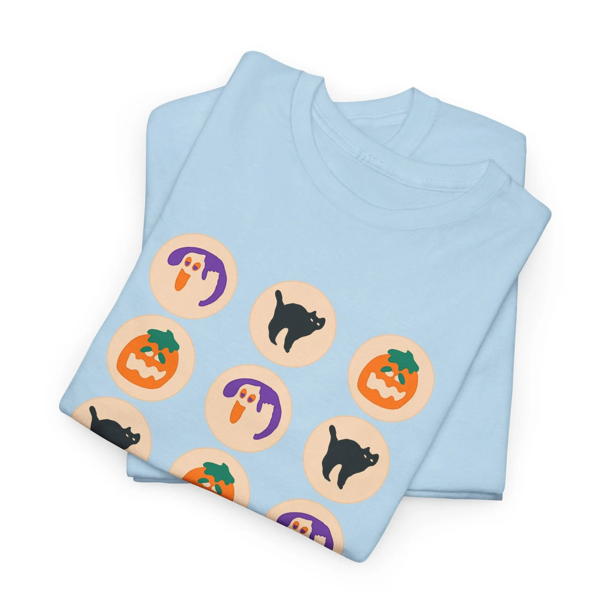 Halloween Cookie Unisex Heavy Cotton Tee