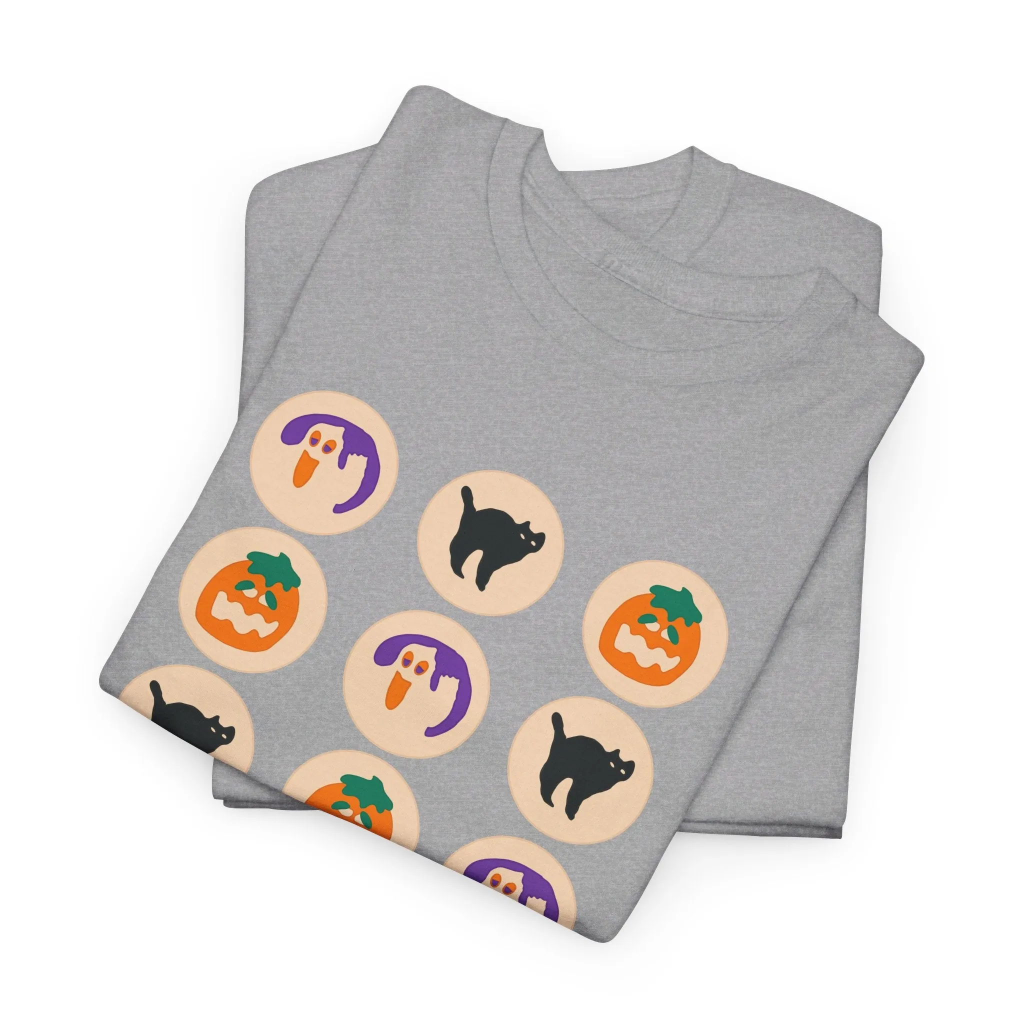 Halloween Cookie Unisex Heavy Cotton Tee