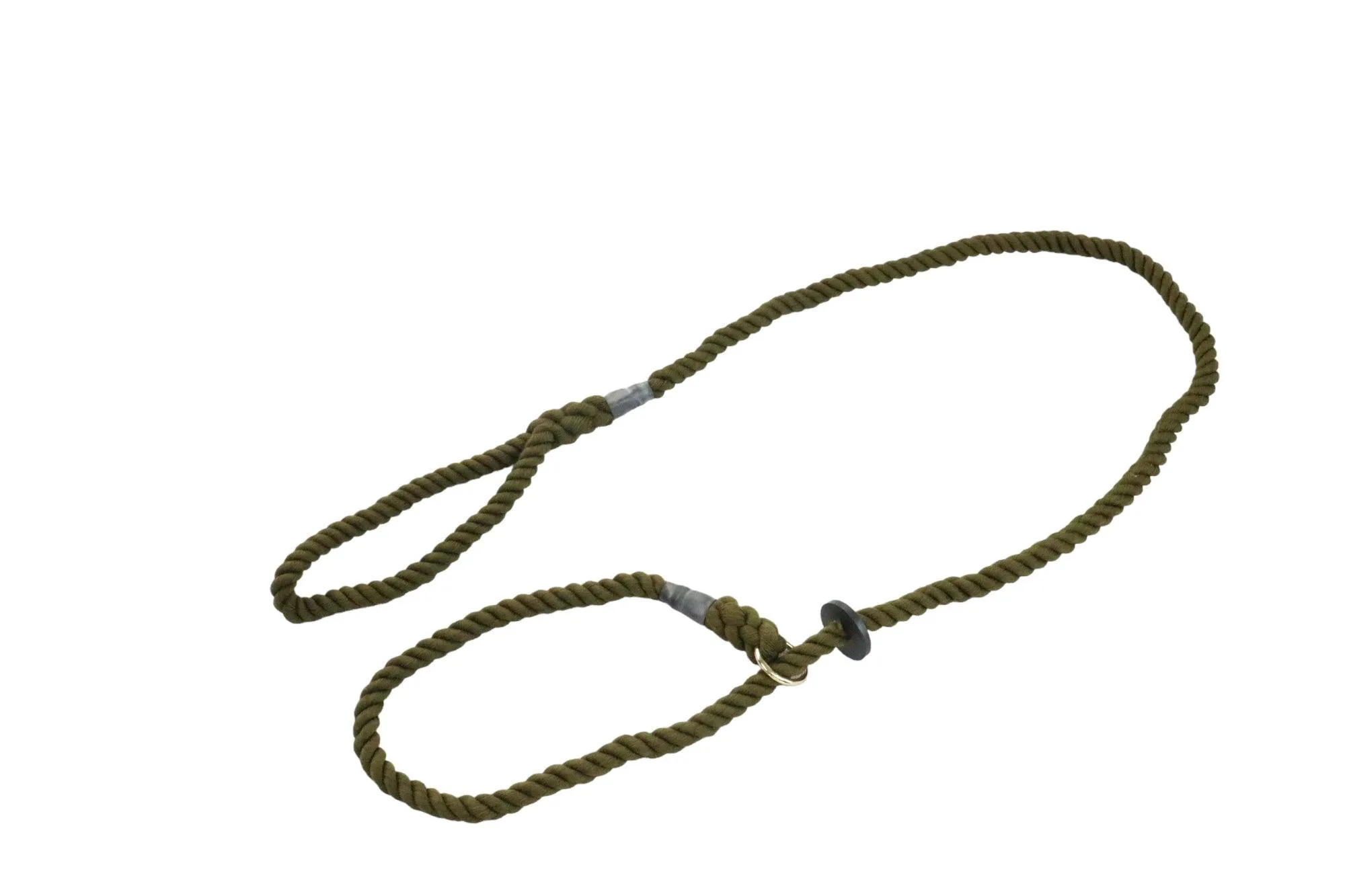 Handmade Thick Rope Slip Lead - Soft, Durable, Ideal for Training