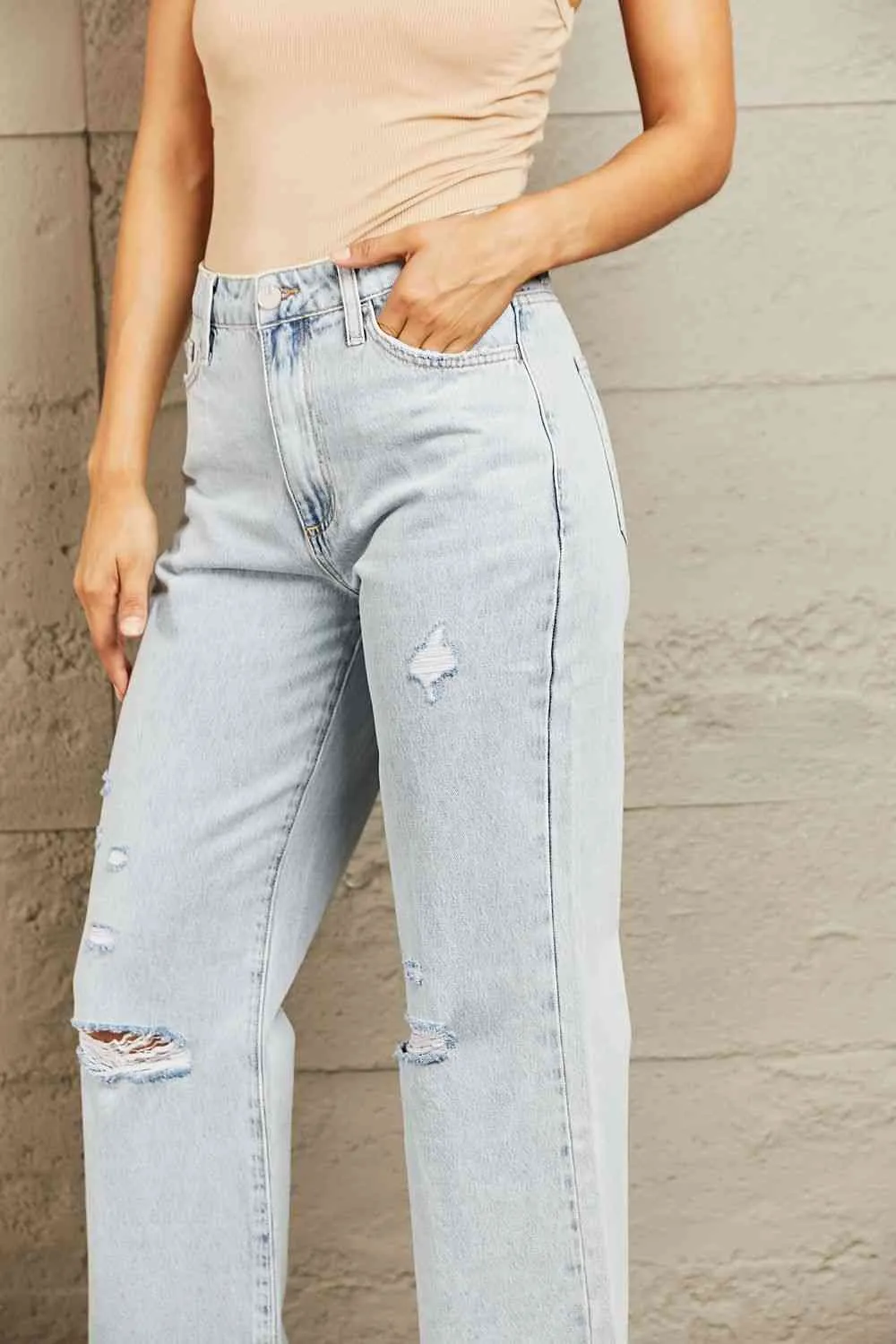 High Waist Flare Jeans