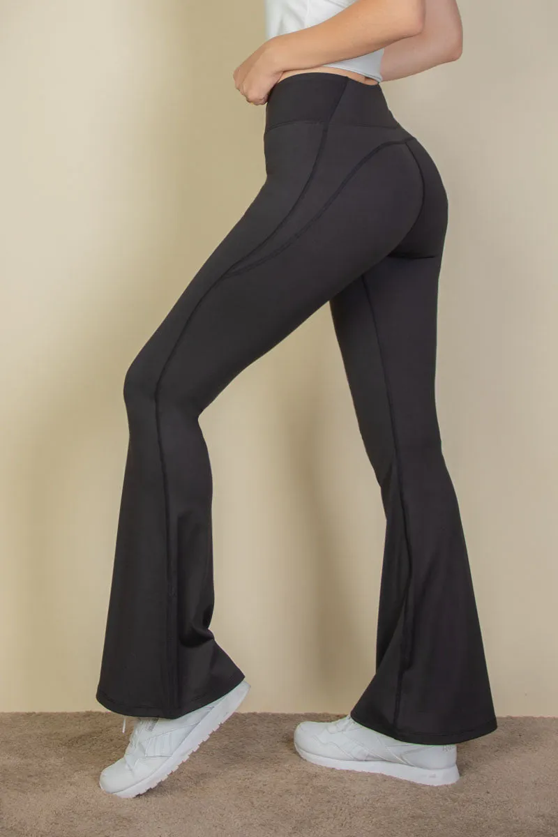 High Waist Flare Leggings