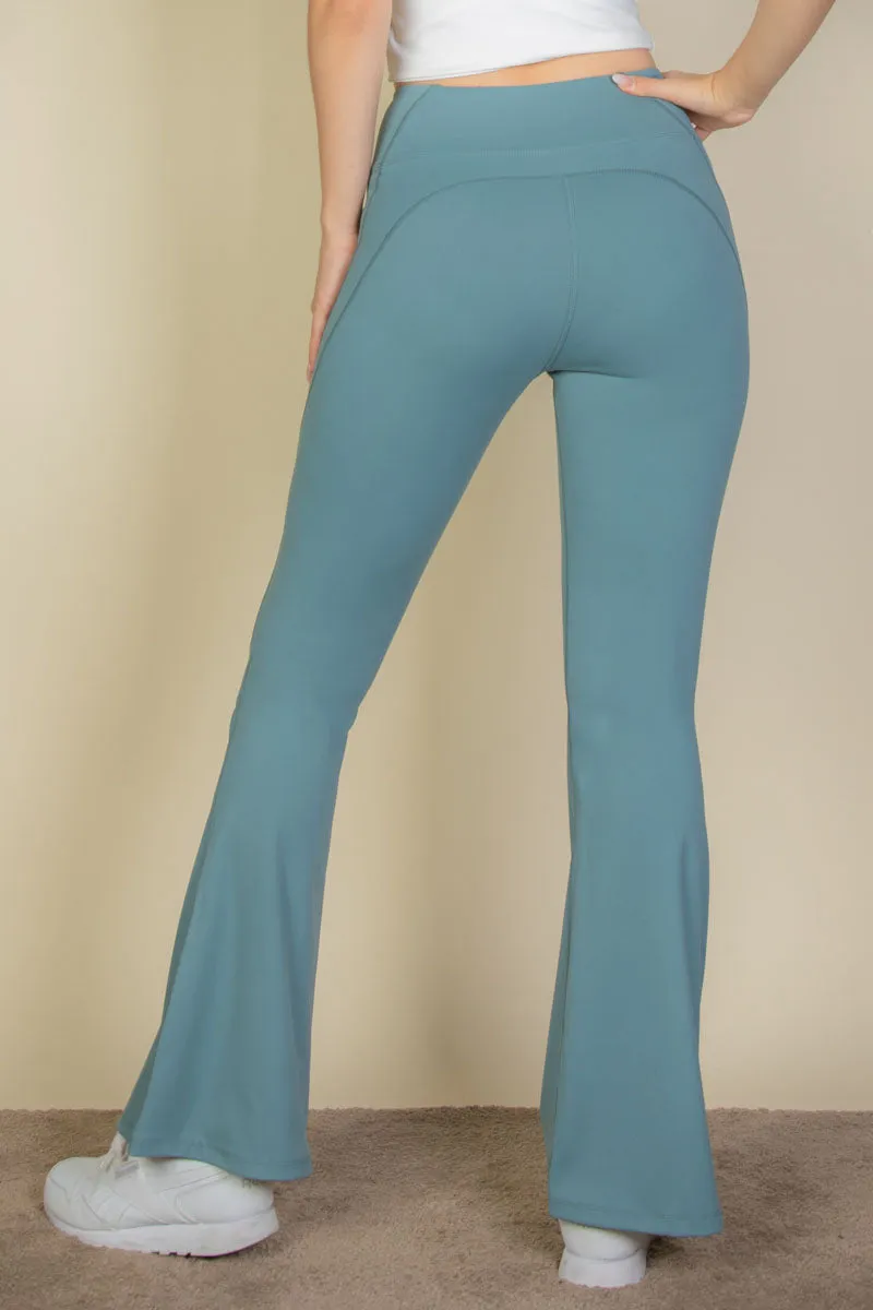 High Waist Flare Leggings