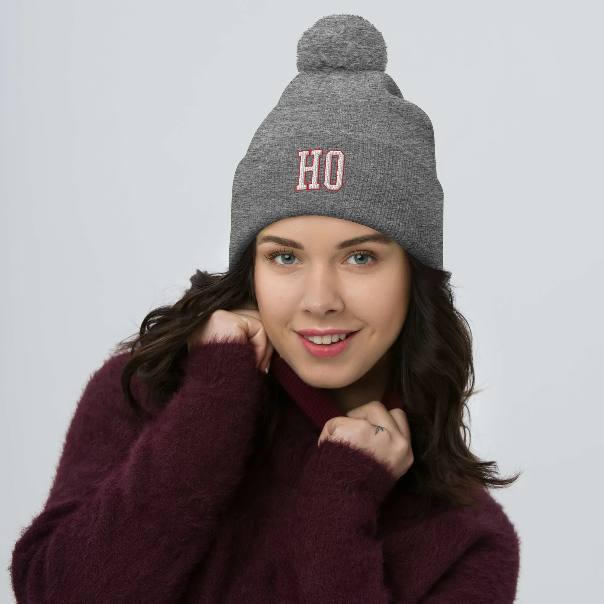 HO Pom-Pom Beanie