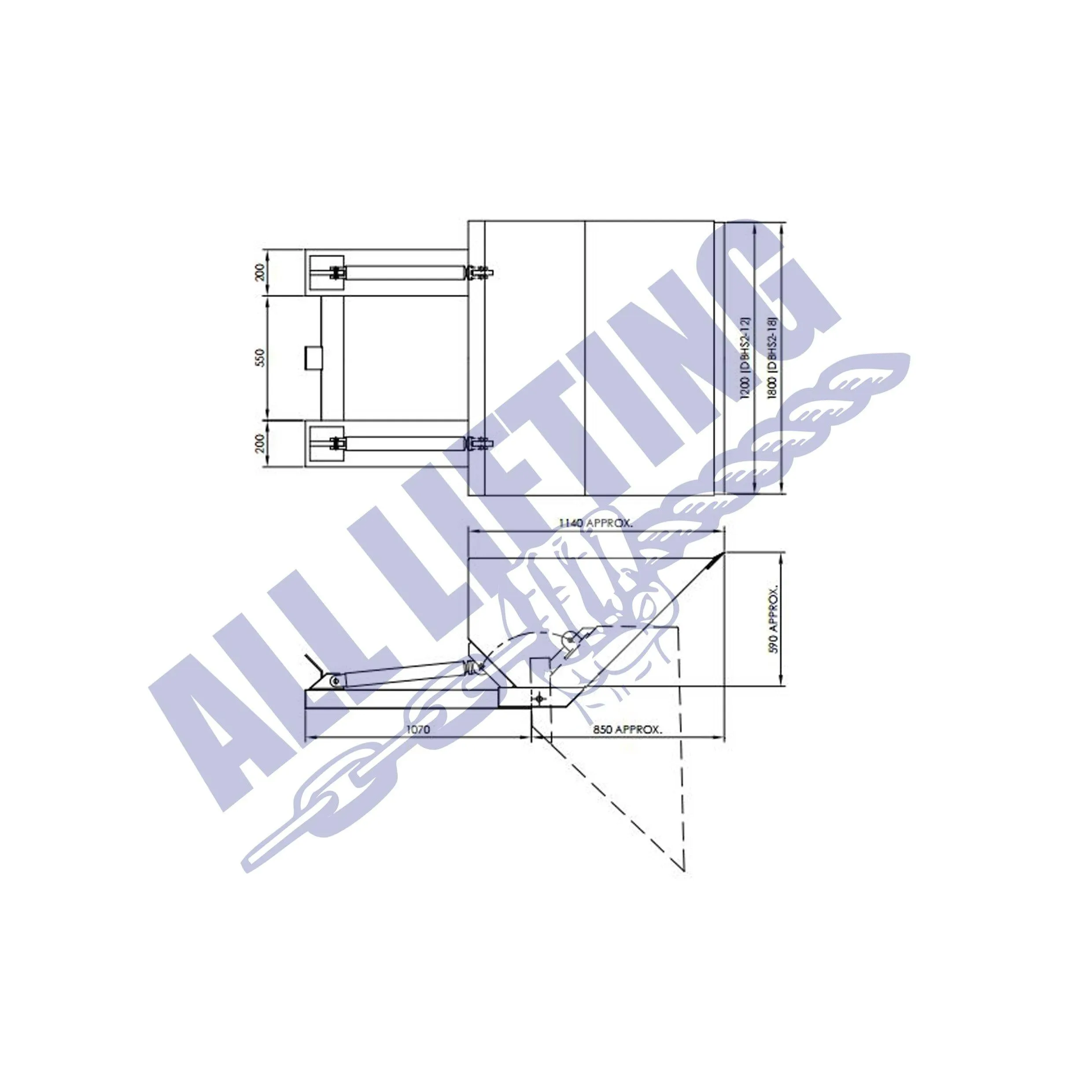 Hydraulic Dirt Buckets