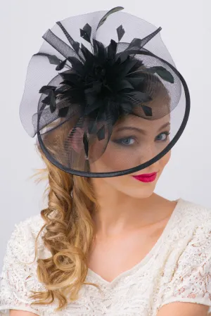 Isla Fascinator - Black